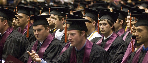 Students Graduating with a Bachelor's Degree in Engineering 